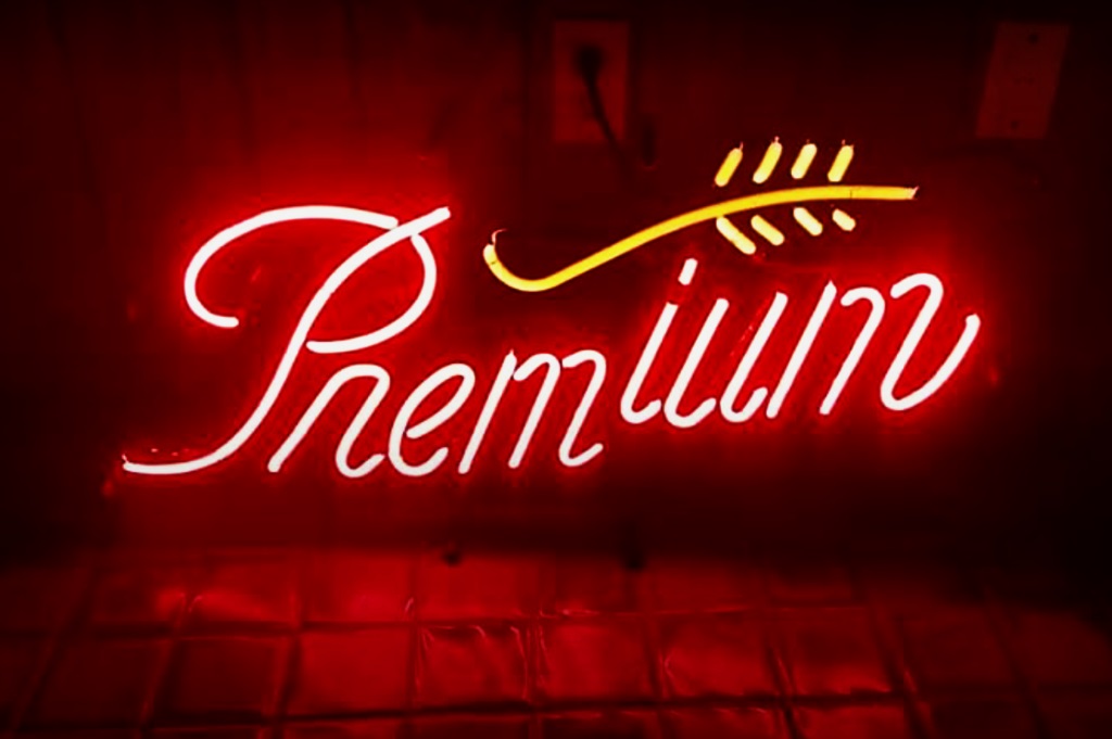 Premium Grain Belt Logo Neon Sign